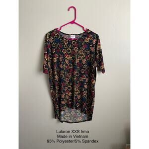 Lularoe XXS Floral Sunflower Irma